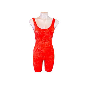Women's Daisy Jumpsuit, M, Red WM1